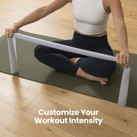 Lindywell Ultimate Exercise Bands - Resistance Bands for Working Out Men & Women, Achieve Toned Glutes, Build Strength & Physical Therapy, Durable & Non-Slip Design to Enhance Physical Workout