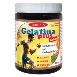 TEREZIA Kollagen Gummibärchen 120 Stück – mit Kollagen Gummies, Hyaluronsäure, Sanddorn & Boswellia, Bewegungsapparat & Haut, glutenfrei, ohne Konservierungsstoffe, 480 g / 16 g täglich