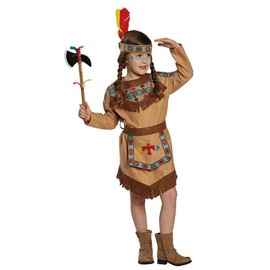 Rubie´s Kids Costume Indian Girl Indian Dress Brown Kids Carnival (152)
