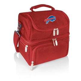PICNIC TIME Red Buffalo Bills Pranzo Lunch Tote