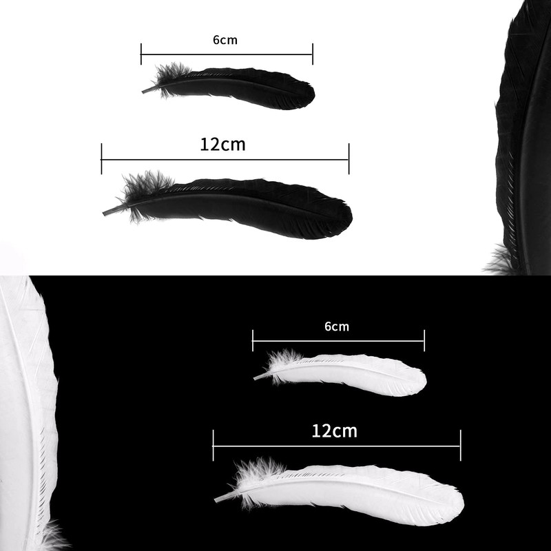 Doyeemei Feather Shower, Feather Shower, Plenty of Feathers, 200 Pieces,