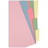 5 Star Office Subject Dividers Multipunched Manilla A4 Card -