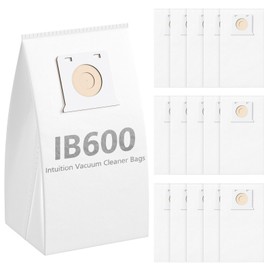 16Pack IB600 HEPA Vacuum Bags for Kenmore Intuition Upright Vacuum Cleaner BU4022, BU4020, BU4018, BU4050, BU3040,White