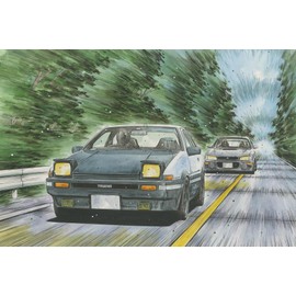 Fujimi Model 1/24 Initial D Series No.019 Toreno AE86 Carbon Hood Takumi Fujiwara ISD-019