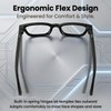 Tulbeys Camera Glasses with AI Smart Features and Open-Ear Audio