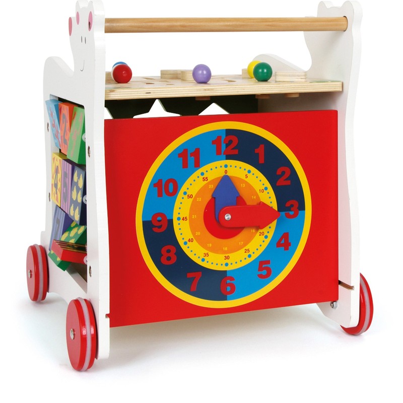 Small Foot Wooden Toys - Wooden Baby Bear Walker