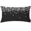EKOBLA Shiny Diamond Throw Pillow Cover White Crystal Sparkle Gemstone