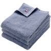 OSK Series Face Towels, Purple, 3 Pieces, Imabari Towel Brand