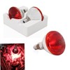 Lucky Farm Heat Lamp Infrared Bulbs 2pcs 250W for Chicken