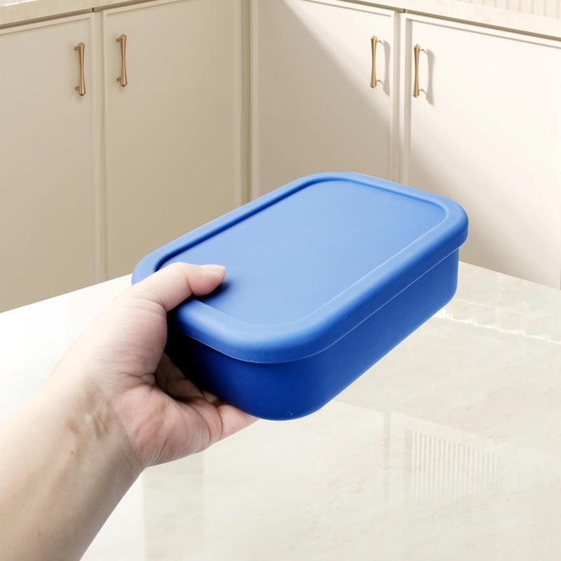 TANEMUDO 10 Pcs 2 Cup Silicone Freezer Trays with Lids