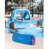 HEYSONG Sonic Blast Waterproof Bluetooth Speaker, Portable Wireless Outdoor Speaker