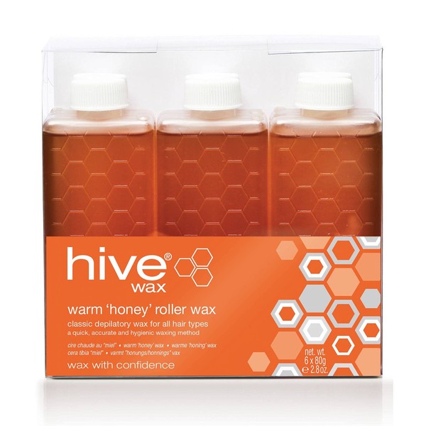 Hive Options Classic Warm Honey Wax Roller Depilatory Wax Cartridges