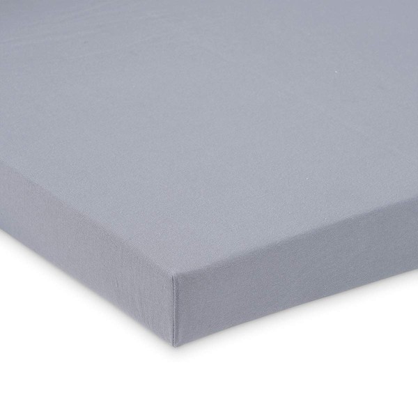 FabiMax Jersey Fitted Sheet for Co-Sleepers and Cradles Jersey grey