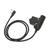 U94 PTT System Military Adapter 2 Pin 3.5mm Headset Adapter