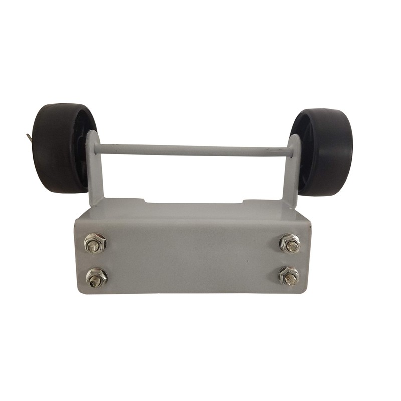 Hiland SGT-WHLS-SS Wheel Set for Square Glass Tube Patio Heater,