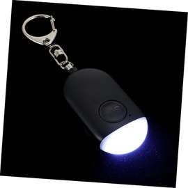 TEHAUX Whistle Alarm Personal Alarm Keychain Mini Flashlight for Women Outdoor Security Torch