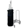 Rockville CART-STAND-BAG Tripod/Mic/Speaker Stand Bag, 600D Polyester, Rain-Resistant, Quick-Release Buckle,
