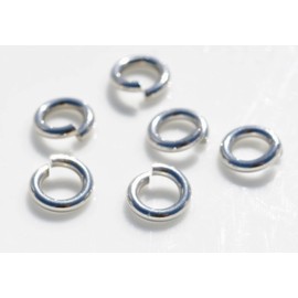 Set 100 Stainless Steel 10mm Jump Rings Jewelry Making Supply Pendant Keychains Bracelet DIY Crafting by Wholesale Charms