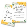 EUDOSI Honey Baby Shower Invitations Set of 20 with Envelopes,