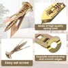 Pndeyo 80pcs Self-Drilling Drywall Anchors with Screws Kit, Heavy Duty