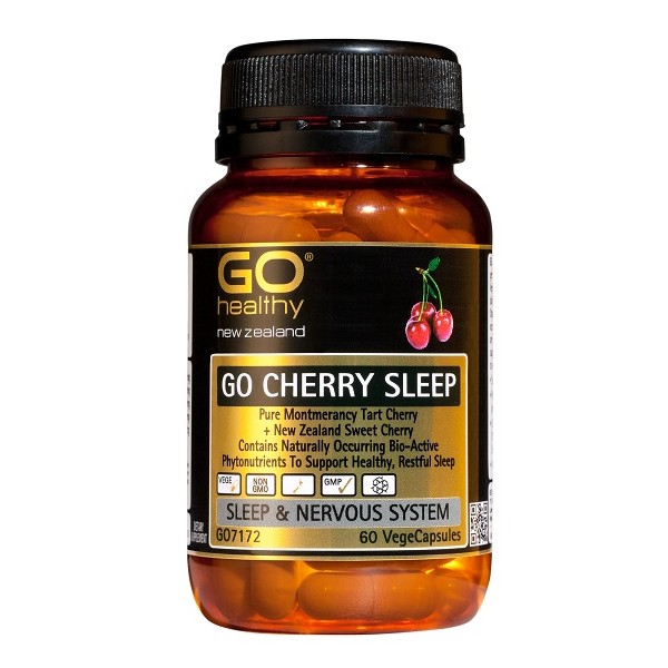GO Healthy GO Cherry Sleep Capsules 60