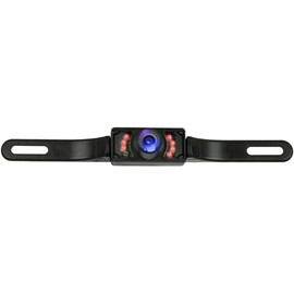 License Plate Rear View Reverse Backup Camera with Night Vision and 7 LED Lights