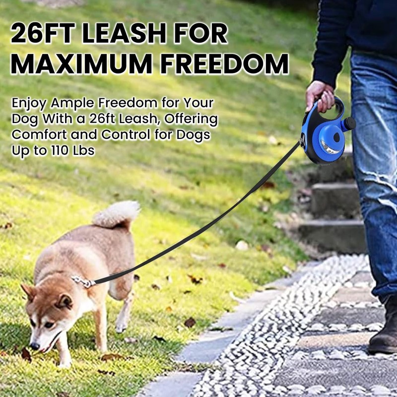 Best Dog Supplies Retractable Thick Dog Leash for S, M,
