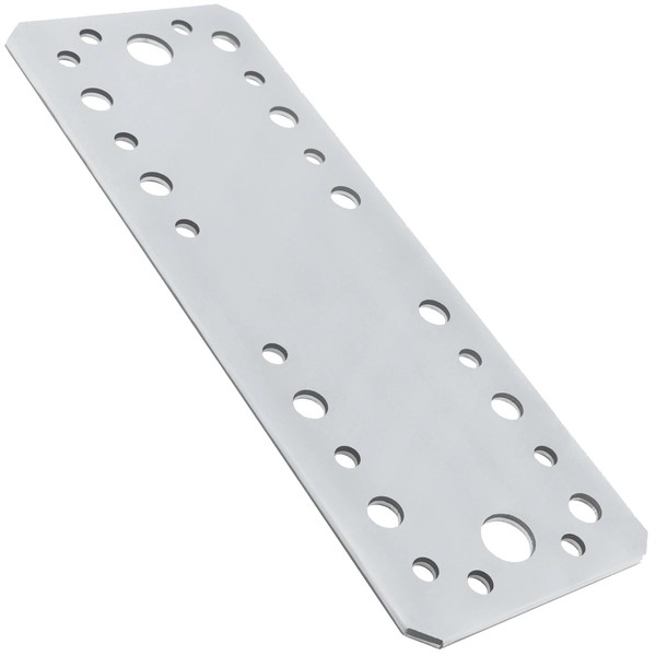 Premium Flat Bracket 2.5mm Galvanised Steel Joining Plate Brackets for