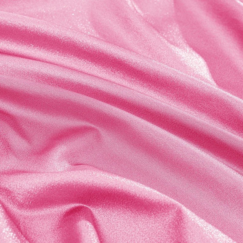Entisn Pink Glitter Fabric, 3 Yards x 59 Inch Shimmer