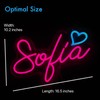 Sofia Neon Name Sign, Sofia Neon Light, Sofia Neon Sign,