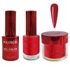WAVEGEL Soak-Off Gel, Nail Lacquer & Acrylic/Dip Powder Matching Set