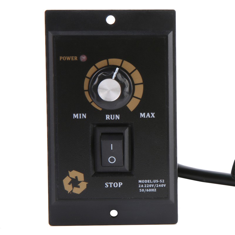 AC 220V 50/60Hz 300/400/500W AC Motor Speed Controller Electric Motor