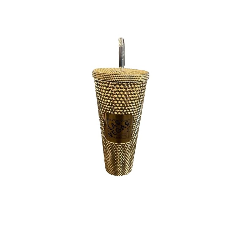 Starbucks Las Vegas Collection Gold Studded Tumbler, 24oz, Venti