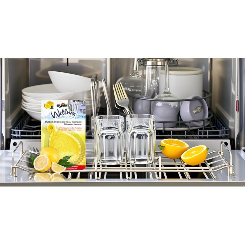 Wellnax Dishwasher Cleaner and Deodorizer - Rinse aid, Dishwashing Machine