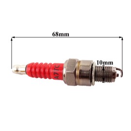 TC-Motor 10pcs Racing A7TC Ignition Spark Plug High Performance For 50cc 70cc 90cc 110cc 125cc 140cc 150cc 160cc Pit Dirt Bike Motorcycle ATV Quad Scooter Moped Buggy Go Karts