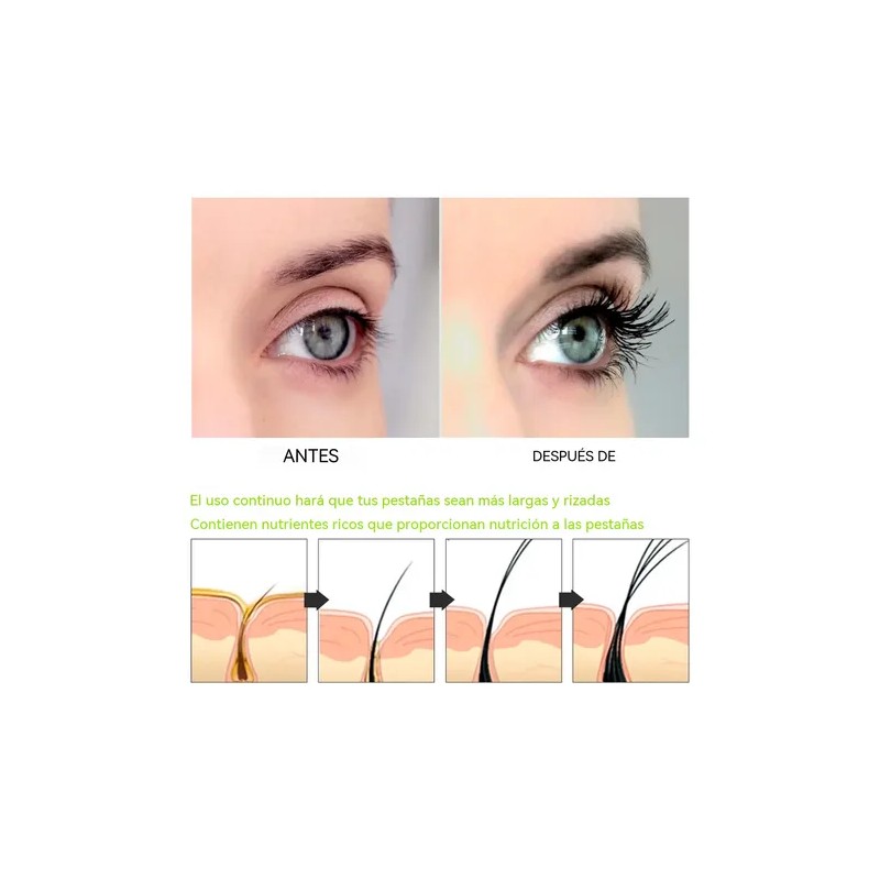 Tratamiento Para Pestañascejas Sérum Aceite Ricino F