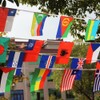 32 Countries String Flag Bunting Banner, 26 ft, World Cup