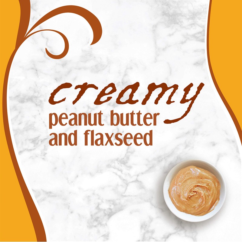 Earth Balance Creamy Peanut Butter and Flaxseed Spread, Vegan and