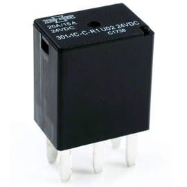 Song Chuan 301-1C-C-R1-U02 24VDC Relay, 5 Pin 35A 24VDC SPDT (1 Form C)