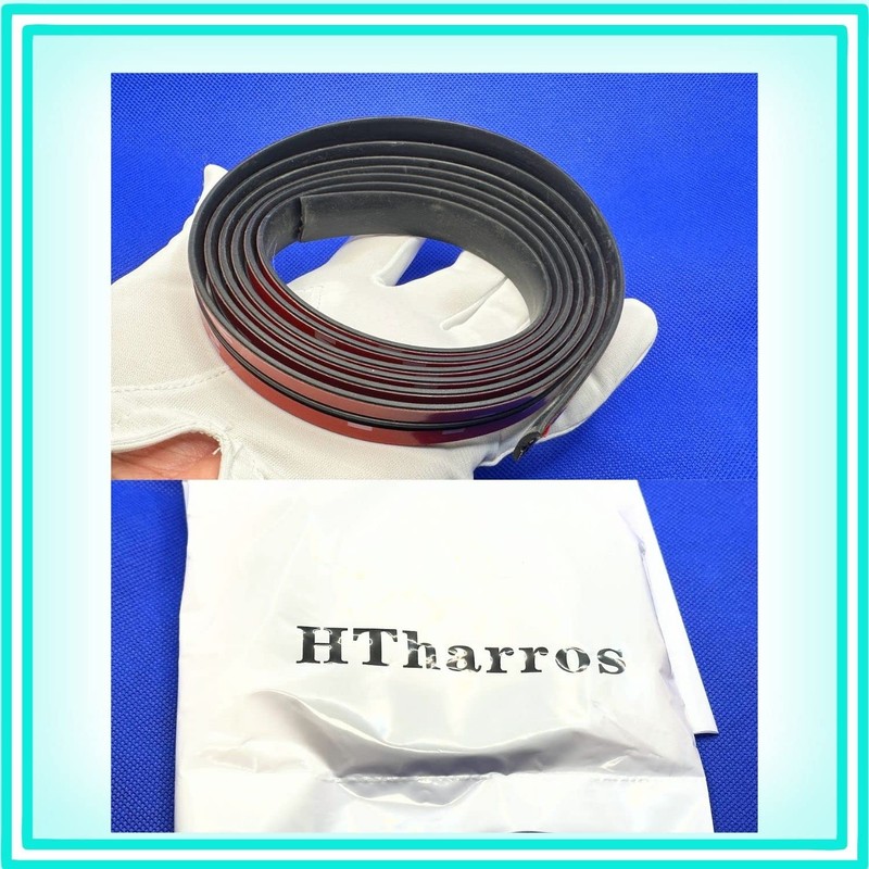 HTharros Windshield Molding Replacement Rubber Car Front Rear Window Gap