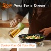 Glass Olive Oil Sprayer - 2 in 1 Dispenser for