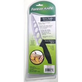 Tekno Forever Knife Forged Stainless Steel - Stays Sharp Forever, 5.75" Blade Length