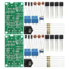 2Pcs White Noise Signal Generator DIY Kit 2-Channel Output for Burn-in Test on Insomnia Noise Generator