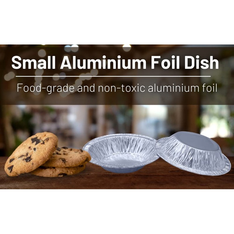 Sunrise Packaging Aluminium Foil Pie Dish [111 X 20mm] Small,
