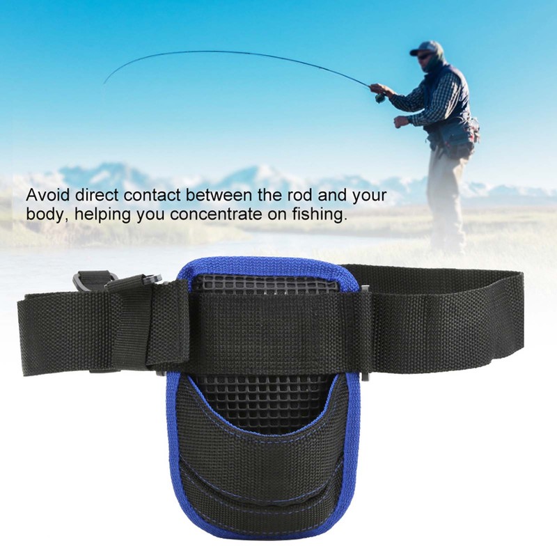 Lightweight Waist Fishing Rod Holder Oxford Fabric Belt Strap Angling