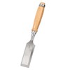 Wood Chisel Tool, 38mm Construction Wooden Handle Flat Chisel for