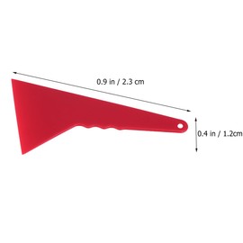 Mikinona Sticker Tool Kit Auto Tinting Film Scraper Squeegee Cutter Set for Window Tinting Vinyl Film Application and Coating Installation Red