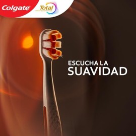 Colgate Cuidado Bucal Cepillo Dental Total Limpieza Espumosa 2 piezas