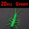 20PCS Soft Insect Stonefly Nymph for Trout Bluegill Perch Creek