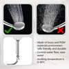7-Piece Water Saving Shower Kit - Adjustable Flow Restrictor (4,